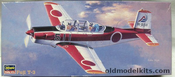 Hasegawa 1/72 Fuji T-3 JSDF Trainer, QP5 plastic model kit